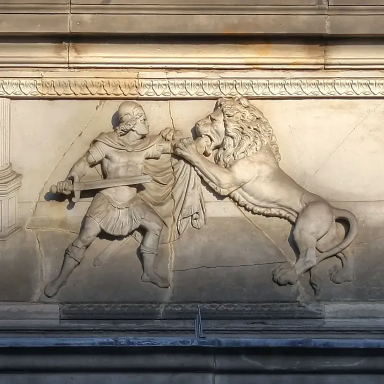 Löwenkampf am Dom – Die Legende von Hermann Gryn