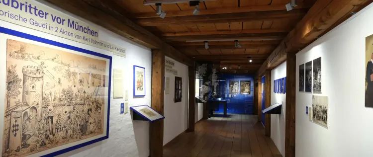 Ausstellung auf Burg Grünwald: ›Karl Valentin und die alten Rittersleut‹