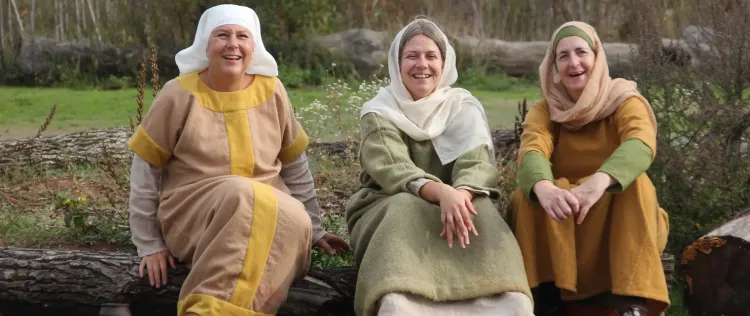 Brettspiele, Reenactment und mehr im Freilichtlabor Lauresham und Kloster Lorsch