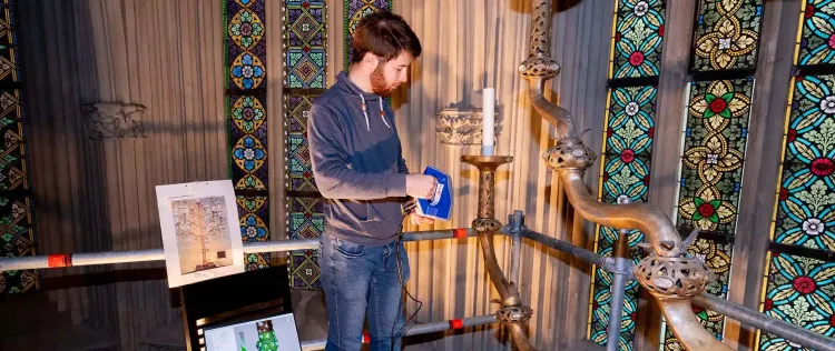 Erforschung des hochmittelalterlichen Agnes-Bronzeleuchters