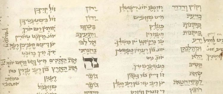 ›Jiddisch/ייִדיש – Von den Anfängen bis zum Buchdruck‹ in Erfurt