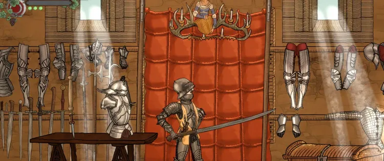 Schräges Videospiel: ›Ritter & Rotwein‹